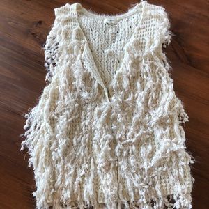 Boho Fringe vest